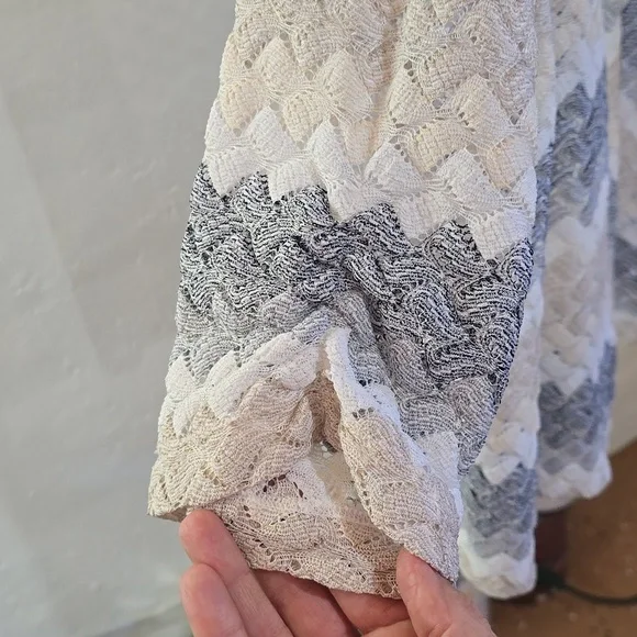 Alfred Dunner lacy shrug sweater. - Picture 5 of 5